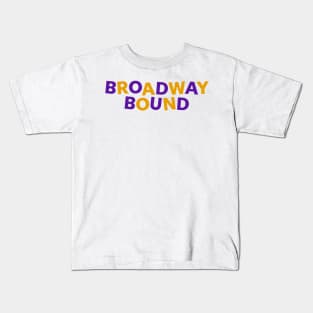 Broadway bound aladdin edition Kids T-Shirt